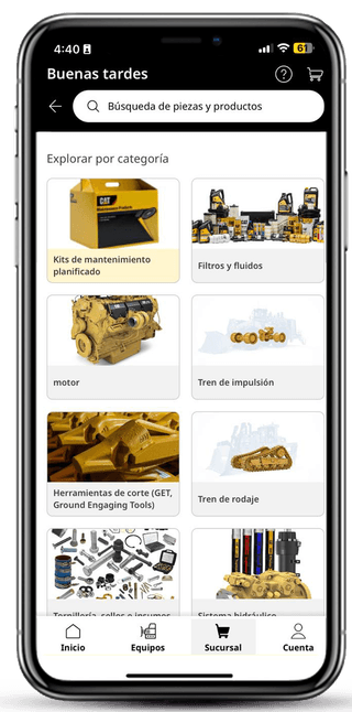 Comprar repuestos originales Cat®